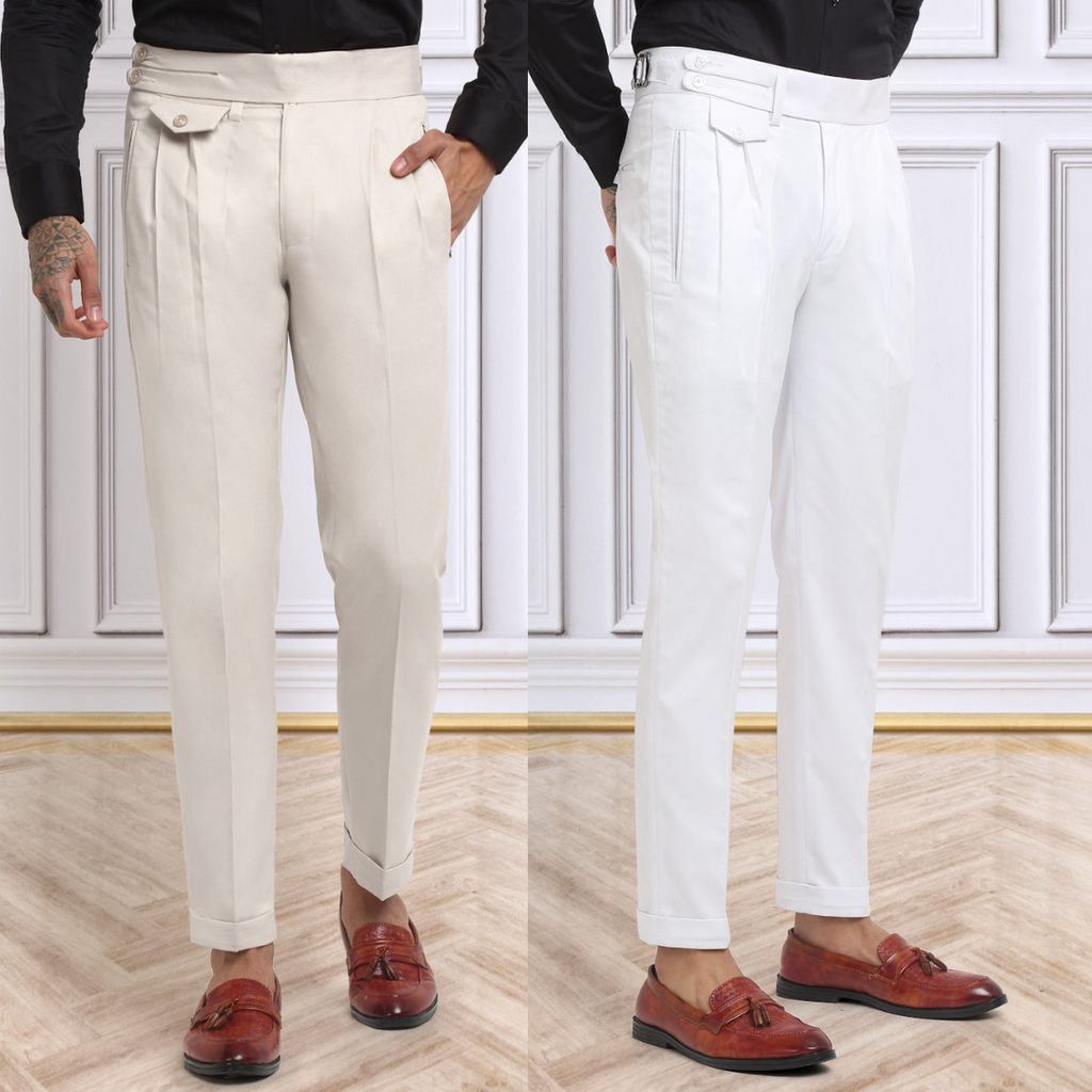 ITALIAN STYLE FORMAL GURKHA PANT ( PACK OF 2 )