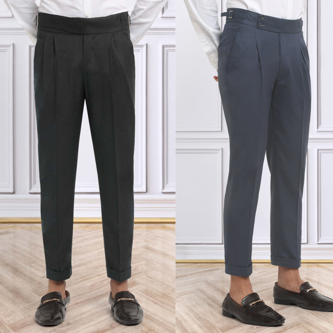 ITALIAN STYLE FORMAL GURKHA PANT ( PACK OF 2 )
