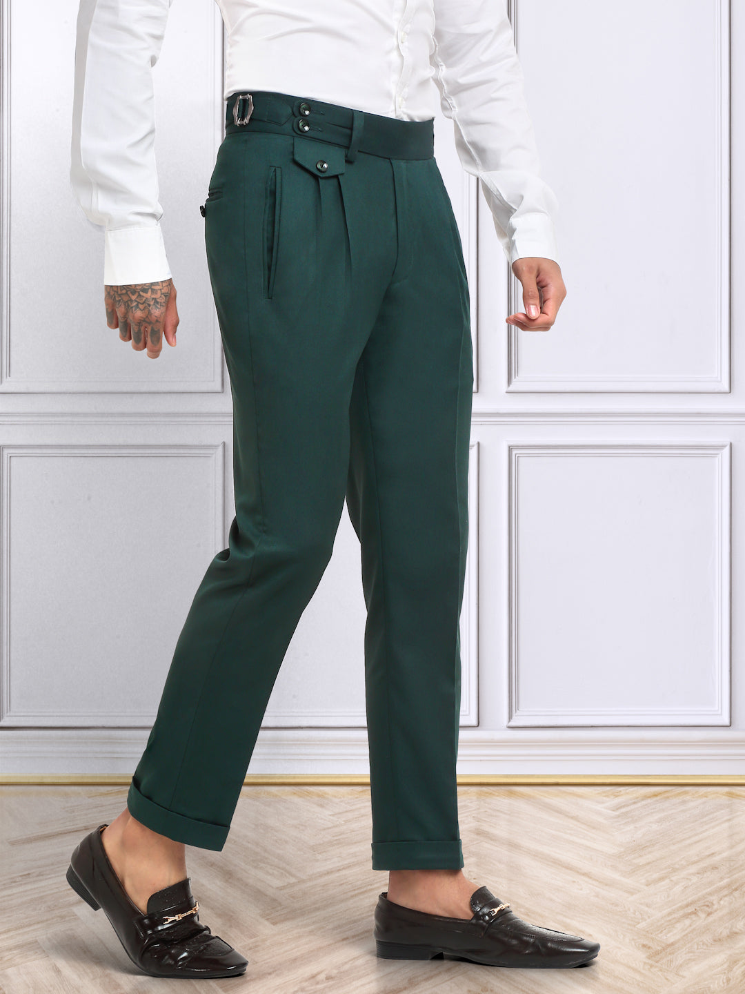 Italian Style Formal Gurkha Pant ( Pack of 2 )
