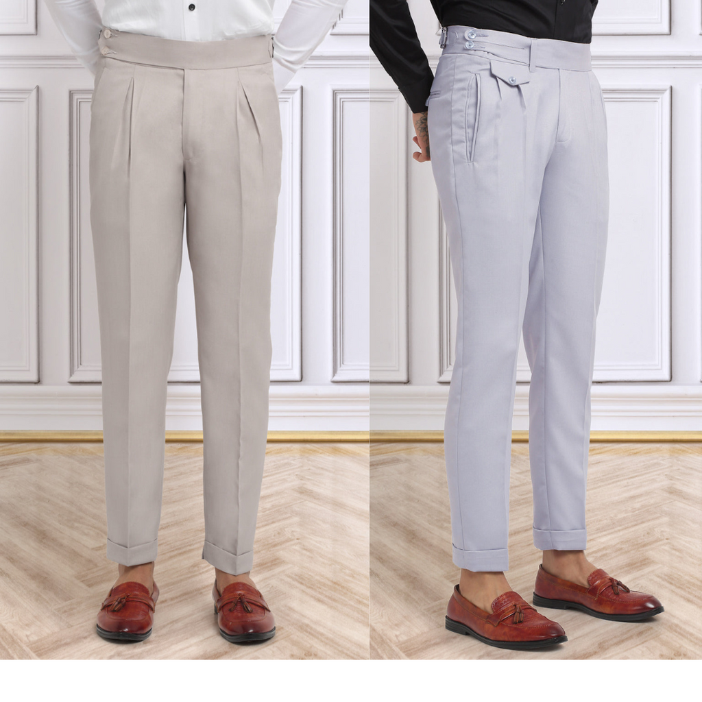 ITALIAN STYLE FORMAL GURKHA PANT ( PACK OF 2 )
